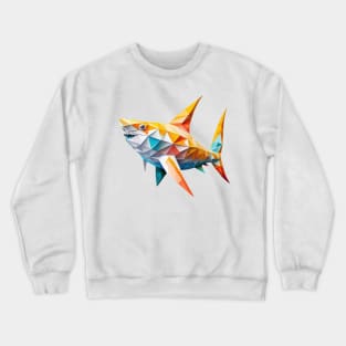 Fictional origami animal #25 Crewneck Sweatshirt